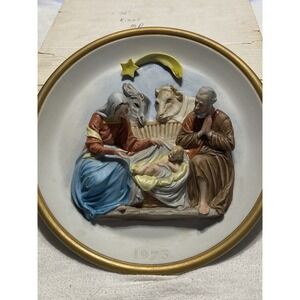 Vintage 1973 Porcellane King's Nativity Plate Limited Edition Made in Italy #15